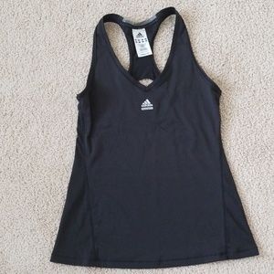 Adidas black tank top